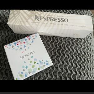 Nespresso Tropical Coconut over Ice and 1 BNIB rare ice tray